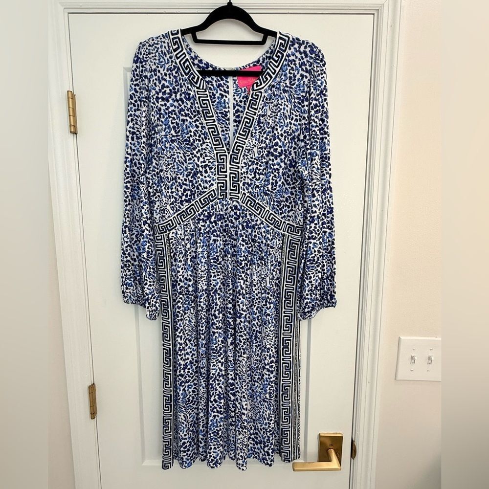 Lilly Pulitzer Wexlee Dress Resort White Twisted Up - Picture 4 of 9